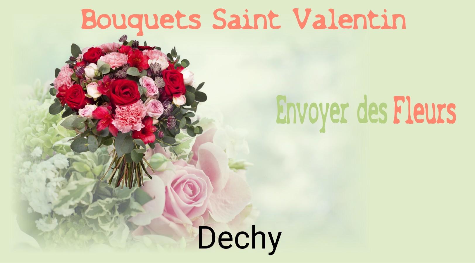 Roses de Saint-Valentin livrées à Dechy